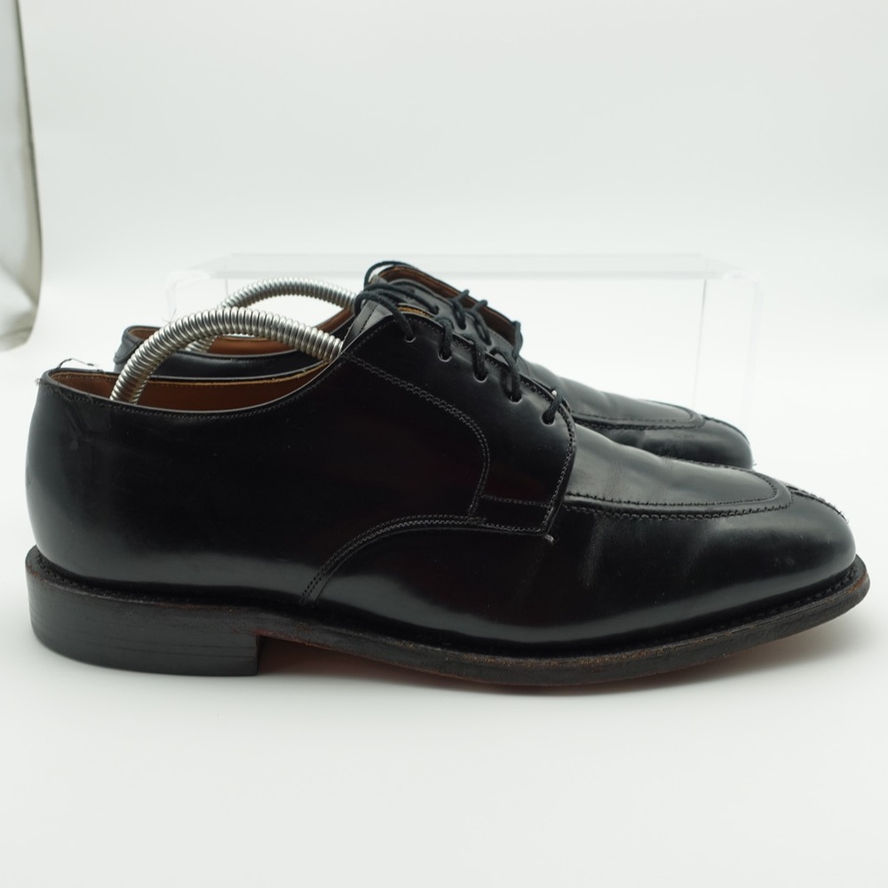 Johnston & Murphy Optima Men Size 9 D/B Oxford Black Leather Dress Shoes